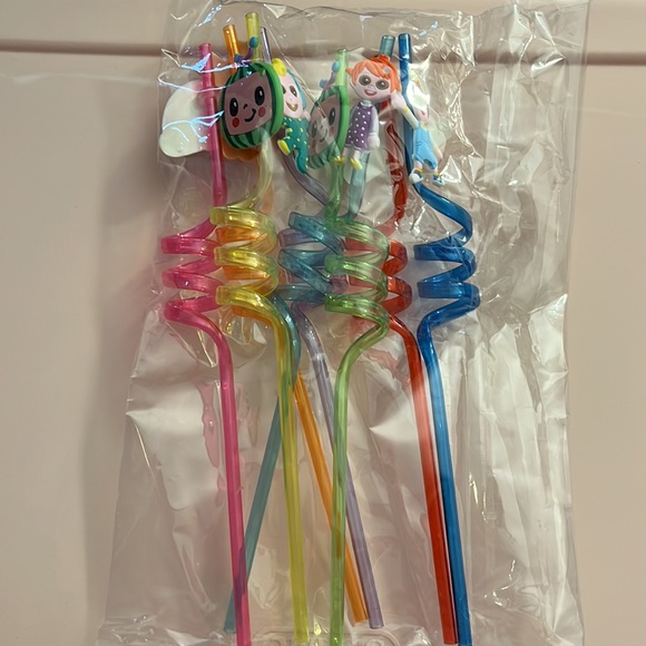 🍉New🍉Cocomelon Drinking Straws🍉 - Picture 4 of 4
